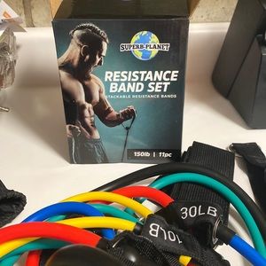 🆕 Resistance Band Set 11pc